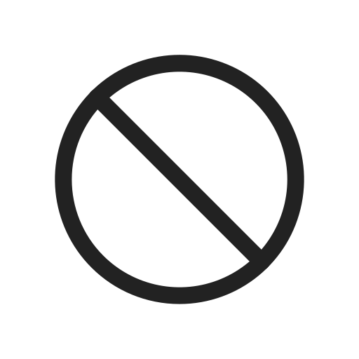 prohibido Generic outline icono