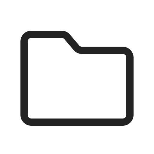 ordner Generic outline icon