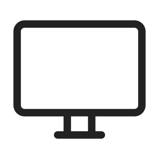 komputer Generic outline ikona