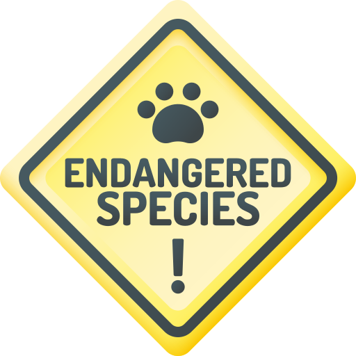 Endangered species 3D Color icon