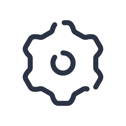 Gear Generic outline icon