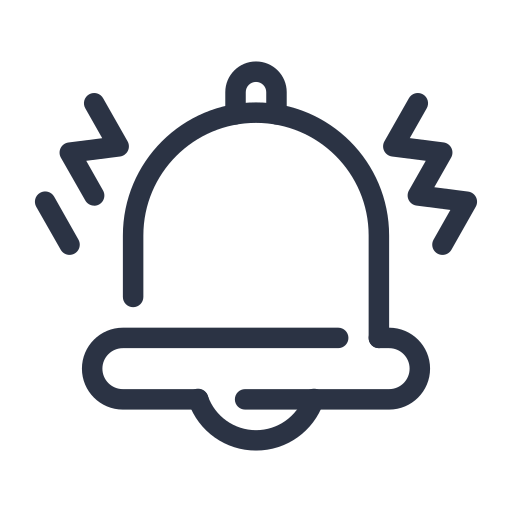 Bell Generic outline icon