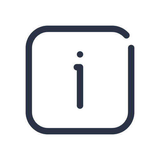 Info Generic outline icon