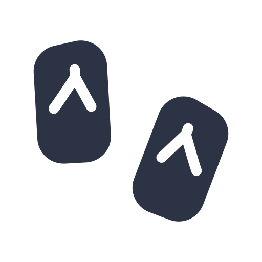 Flip flops Generic Others icon