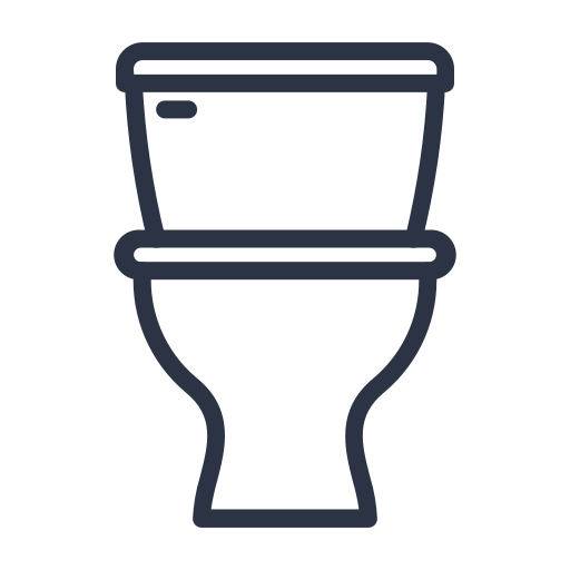 toaleta Generic outline ikona