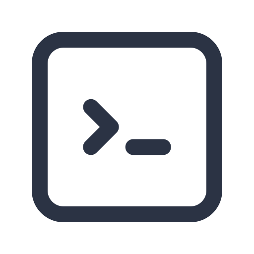 Terminal Generic outline icon