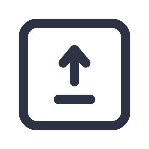 Upload Generic outline icon