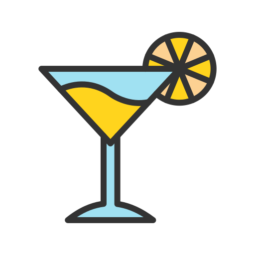 cocktail Generic color lineal-color icoon