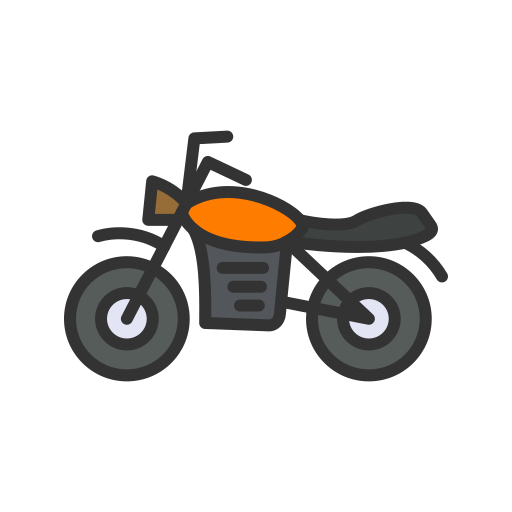 motocykl Generic color lineal-color ikona