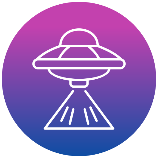 Alien ship Generic gradient fill icon