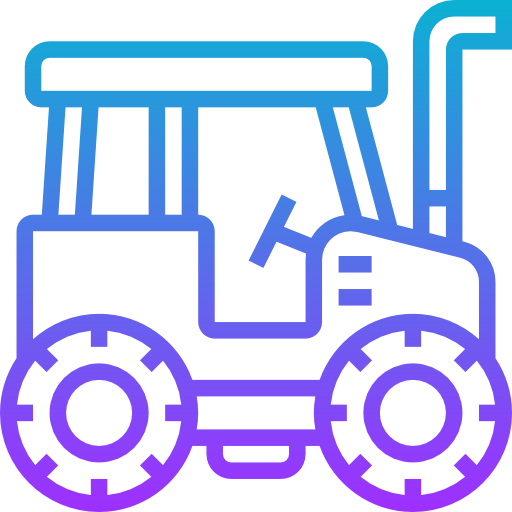 tractor Meticulous Gradient icono