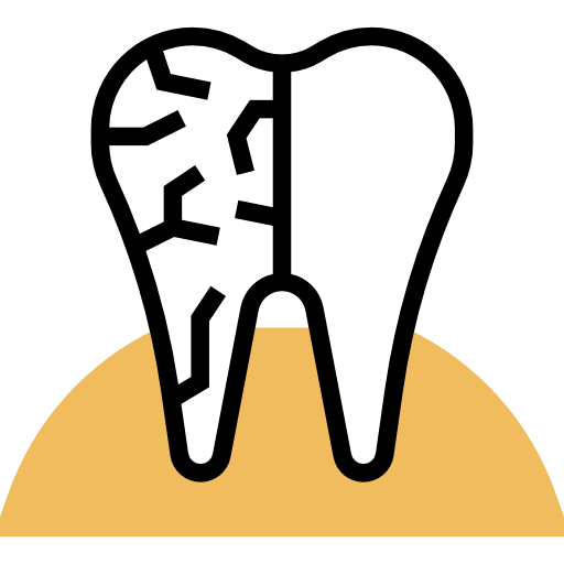 부식 Meticulous Yellow shadow icon