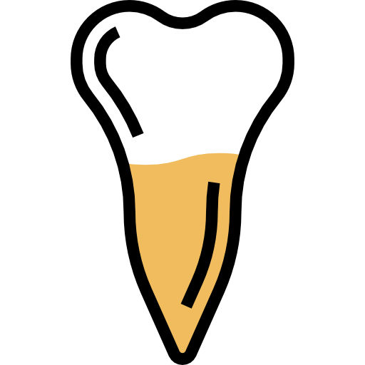 premolar Meticulous Yellow shadow icono