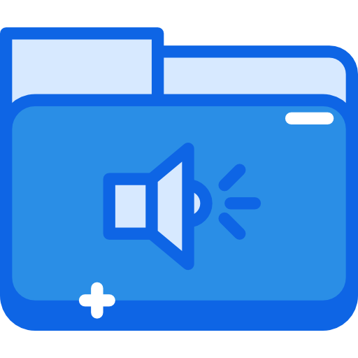 Folder Darius Dan Blue icon