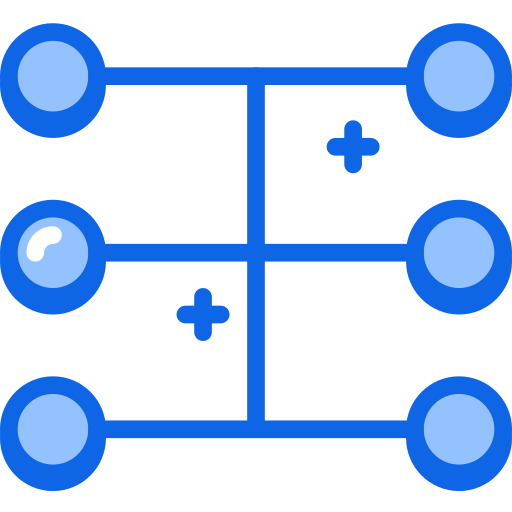 réseau Darius Dan Blue Icône