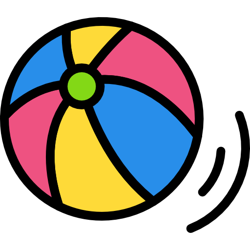 пляжный мяч Darius Dan Lineal Color иконка