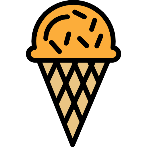gelato Darius Dan Lineal Color icona