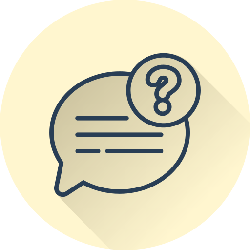 faq Generic gradient fill icon