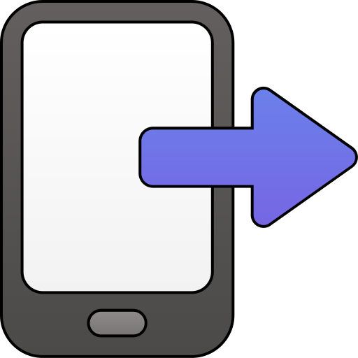Mobile Generic gradient lineal-color icon