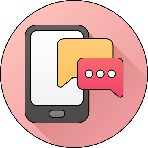 Phone message Generic gradient lineal-color icon