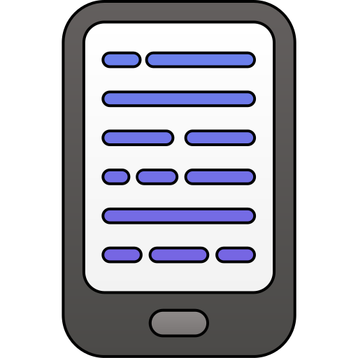 mobilny Generic gradient lineal-color ikona