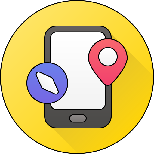 Location Generic gradient lineal-color icon