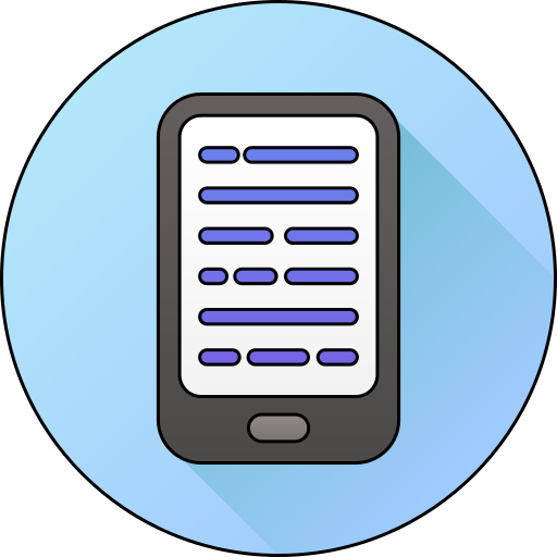 Mobile Generic gradient lineal-color icon