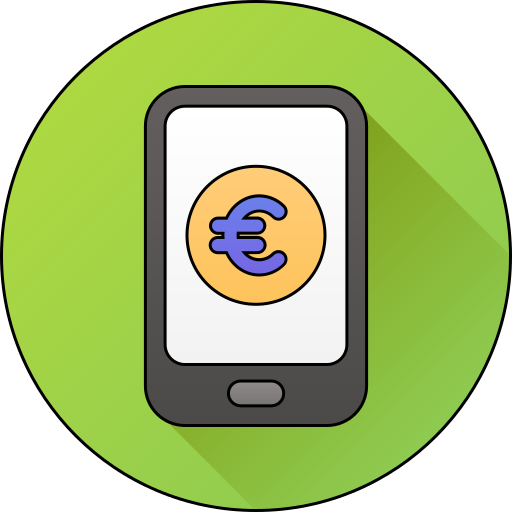 euro Generic gradient lineal-color icon
