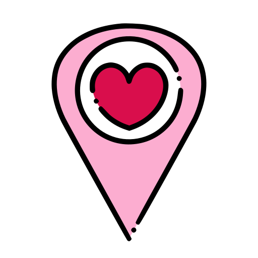 Love pin Generic color lineal-color icon