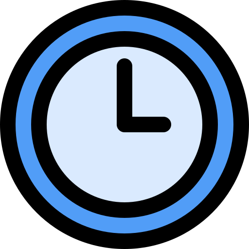 gestión del tiempo Generic color lineal-color icono