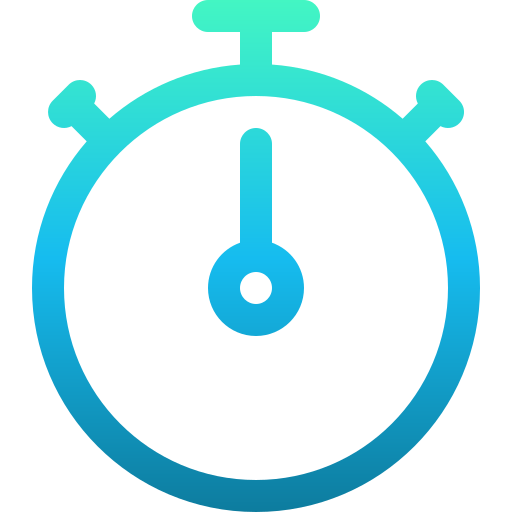 Stopwatch Generic gradient outline icon