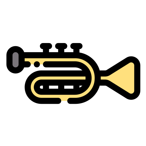trompetas Generic color lineal-color icono