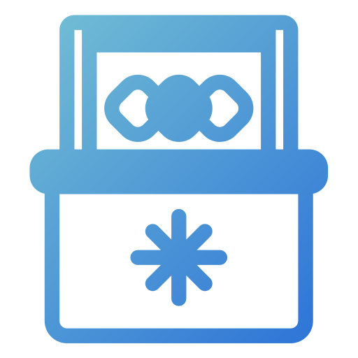 cubeta de hielo Generic gradient fill icono