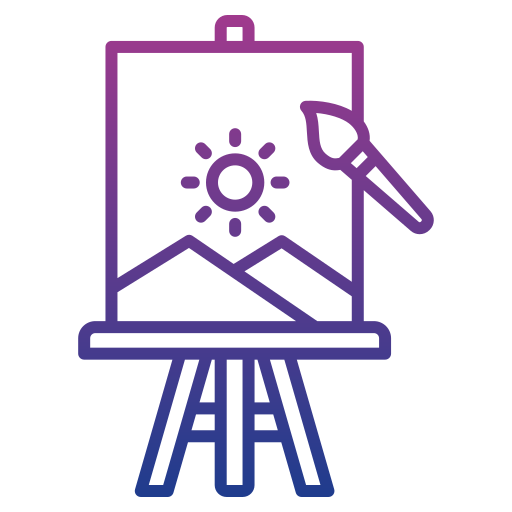 Рисование Generic gradient outline иконка