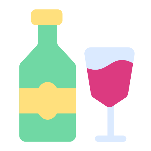 szampan Generic color fill ikona