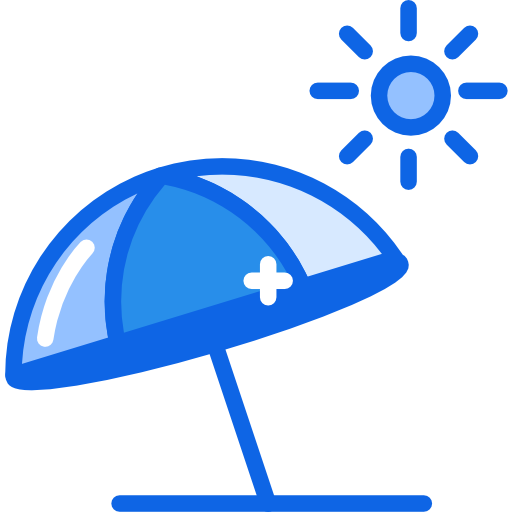 parasol Darius Dan Blue icoon