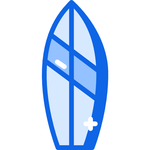 tavola da surf Darius Dan Blue icona