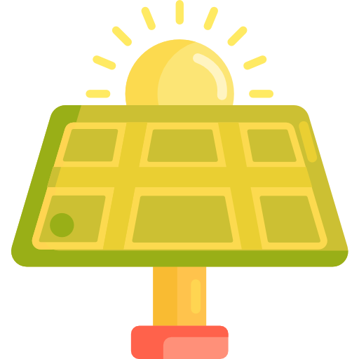 태양 에너지 Flaticons Flat icon