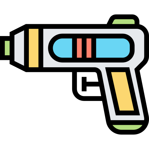 Water gun Meticulous Lineal Color icon