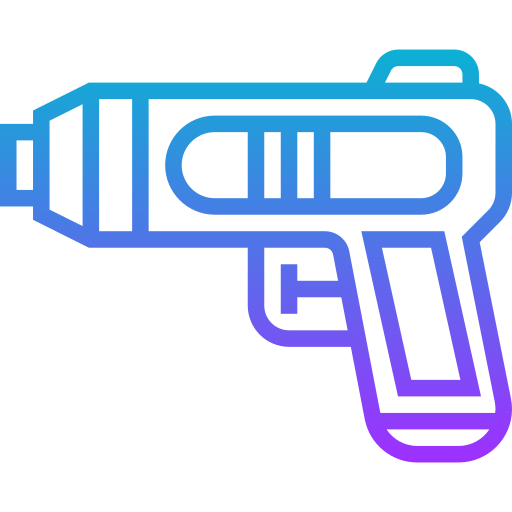 pistola de agua Meticulous Gradient icono