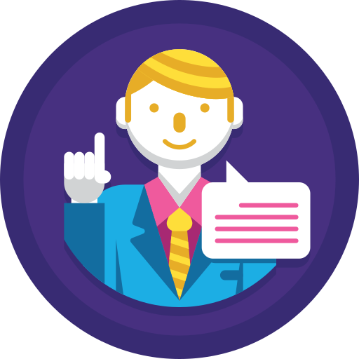 Consultant Flaticons.com Lineal icon