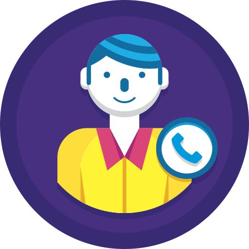 On call Flaticons.com Lineal icon