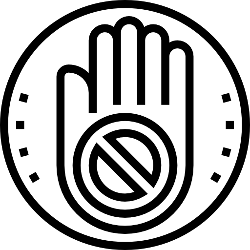 항의 Meticulous Line icon