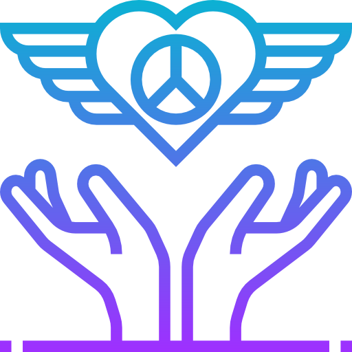 Peace Meticulous Gradient icon