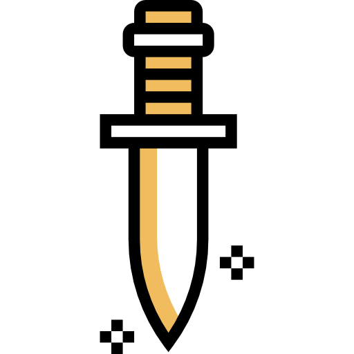 cuchillo Meticulous Yellow shadow icono