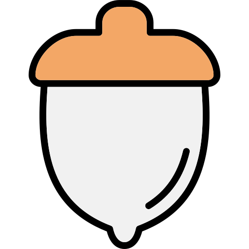 Hazelnut Generic color lineal-color icon