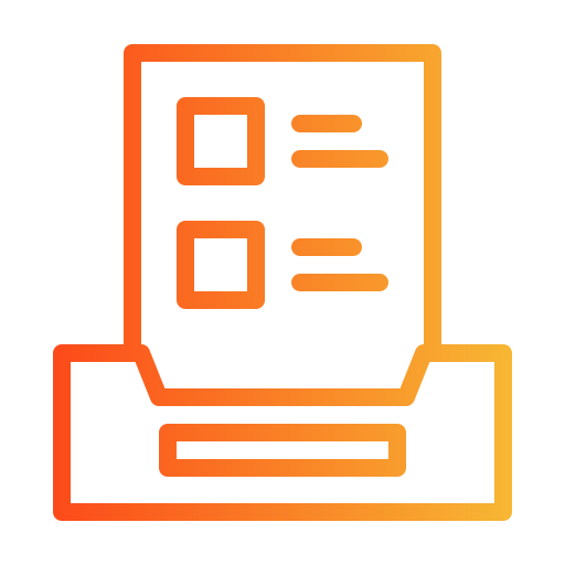 Archive Generic gradient outline icon