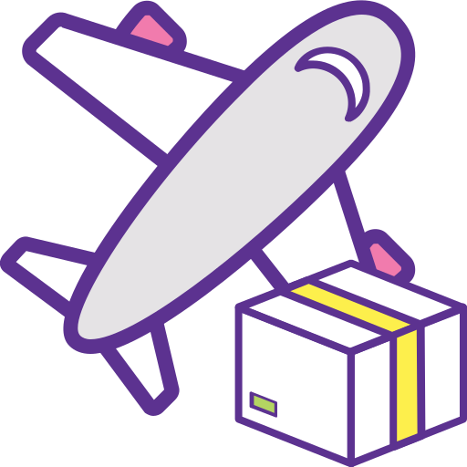 Air Freight Generic color lineal-color icon