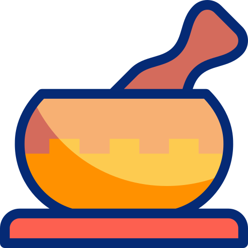 Singing bowl Basic Accent Lineal Color icon