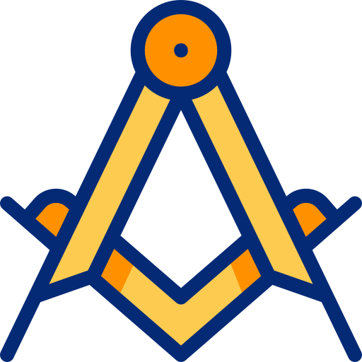 masonería Basic Accent Lineal Color icono